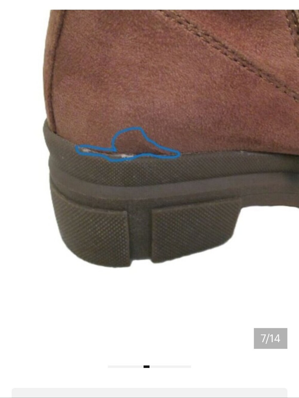 Innovation Women’s Brown Faux Suede Lace-Up Ankle Boots with Buckle SZ 35 NEW - Picture 7 of 12
